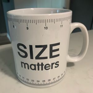 Size Matters Coffee Mug